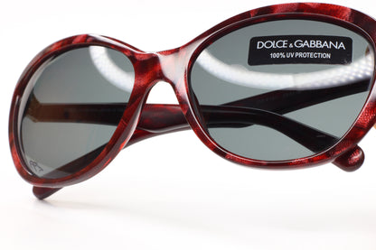 Dolce & Gabbana DG4150 2591/87 Maroon Luxury Sunglasses
