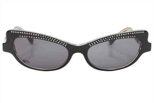 Caviar M3002 C24 Black Sparkle Italy Luxury Sunglasses