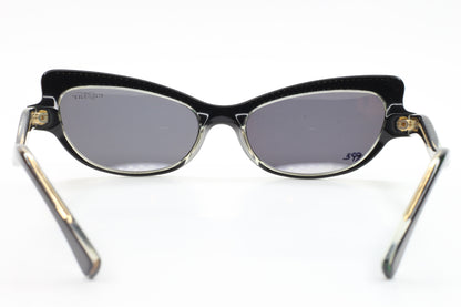 Caviar M3002 C24 Black Sparkle Italy Luxury Sunglasses