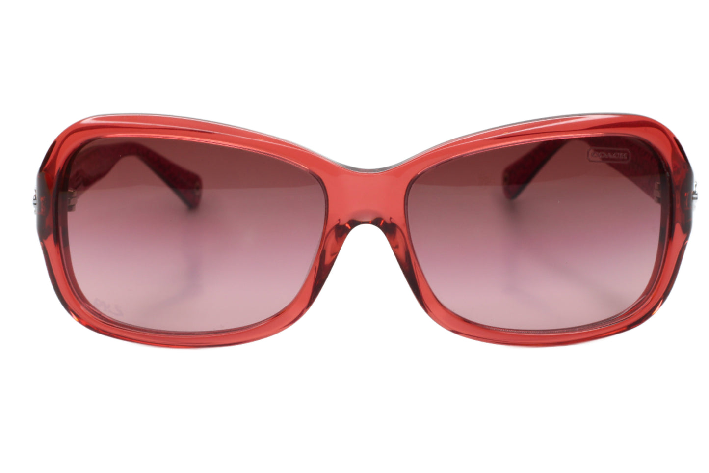 Coach Ciara HC8016 L008 5032/8H Burgundy Transparent Authentic Luxury Sunglasses - ABC Optical