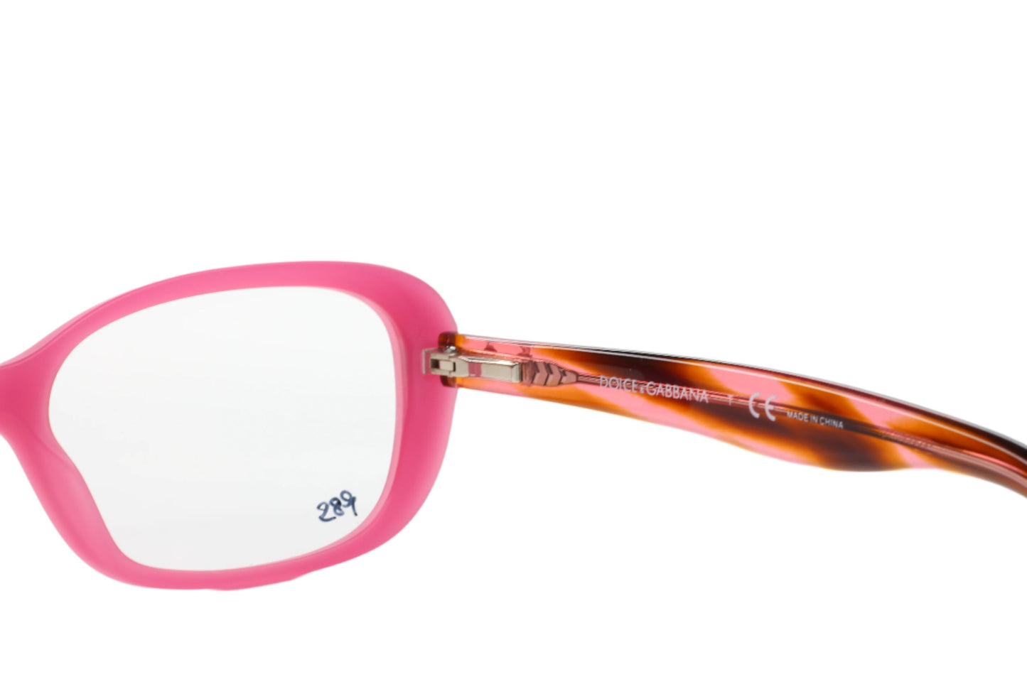 Dolce & Gabbana DG1247 2599 Pink Havana Designer Eyeglasses Optical Frames ABC Optical Eyeglasses