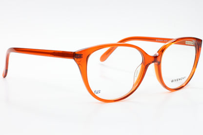 Givenchy VGV801 0917 Orange Acetate Designer Italy Luxury Eyeglasses Optical Frames ABC Optical Eyeglasses