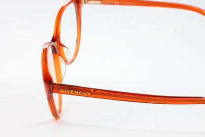 Givenchy VGV801 0917 Orange Acetate Designer Italy Luxury Eyeglasses Optical Frames ABC Optical Eyeglasses