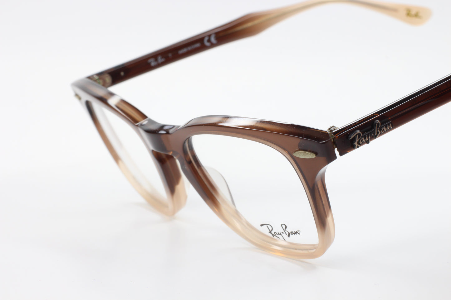 Ray-Ban RB5244 5043 Icons Brown Fade Wayfarer Eyeglasses -Ma