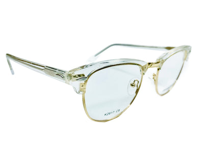 Dream Himax K2617 Crystal Clear Clubmaster Eyeglasses Optical Frames ABC Optical Eyeglasses