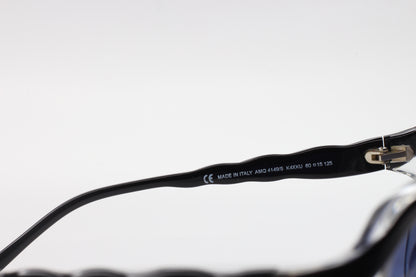 Alexander McQueen AMQ4149S K4X/KU Black Designer Sunglasses