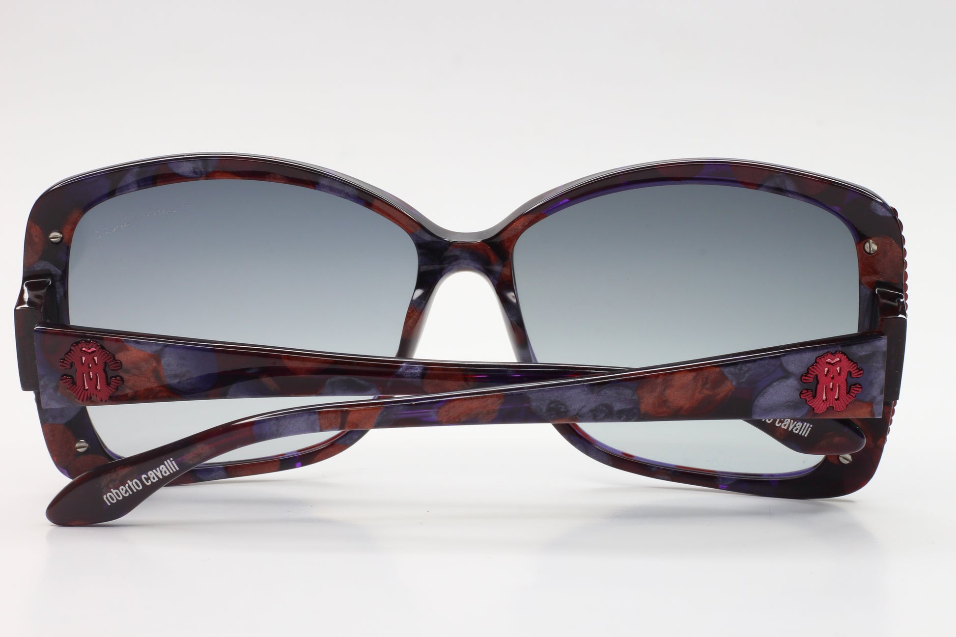 Roberto Cavalli RC656S 83B Alloro Designer Shimmery Purple Luxury Sunglasses - ABC Optical