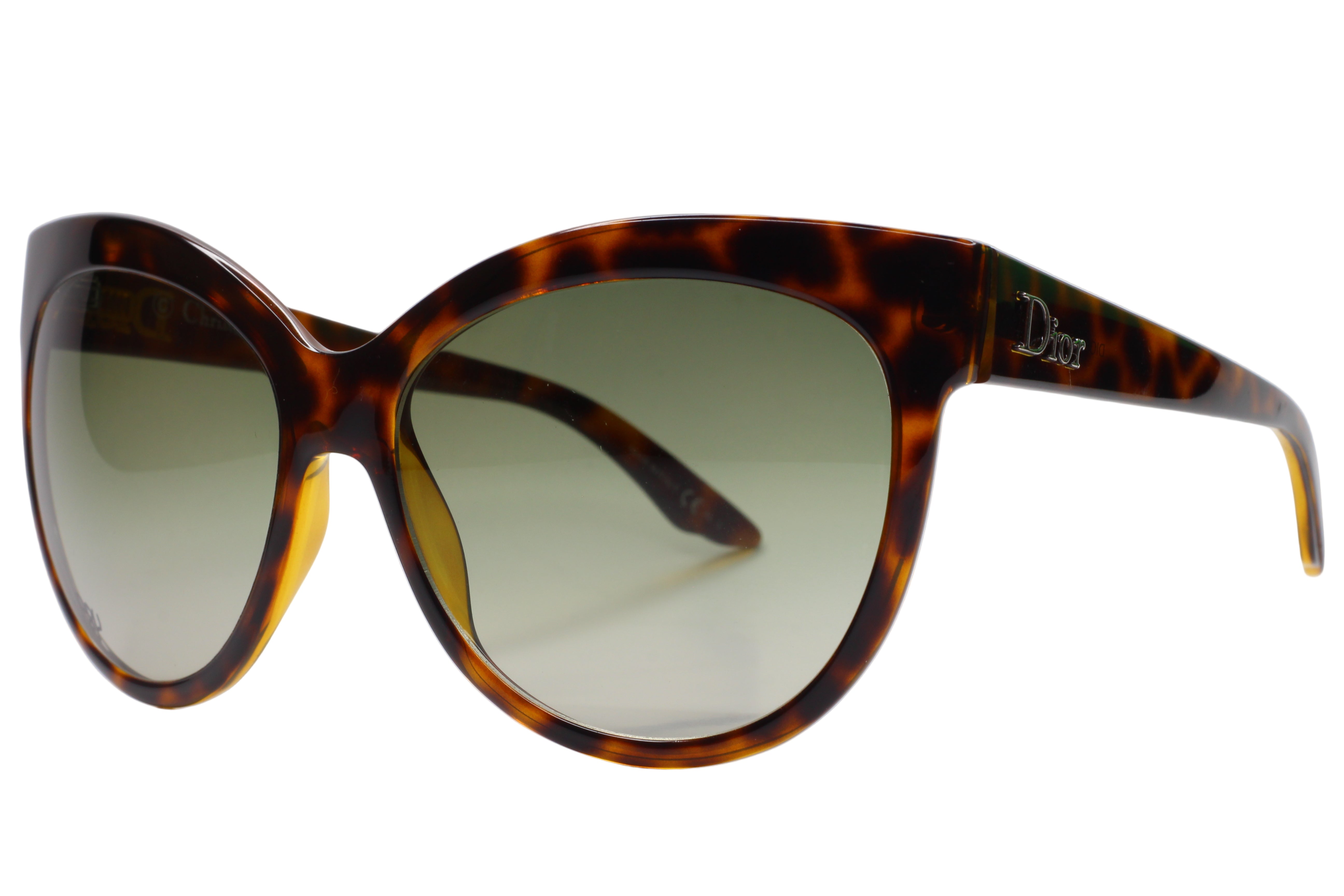 Christian Dior Paname 791HA Brown Tortoise Designer Italy