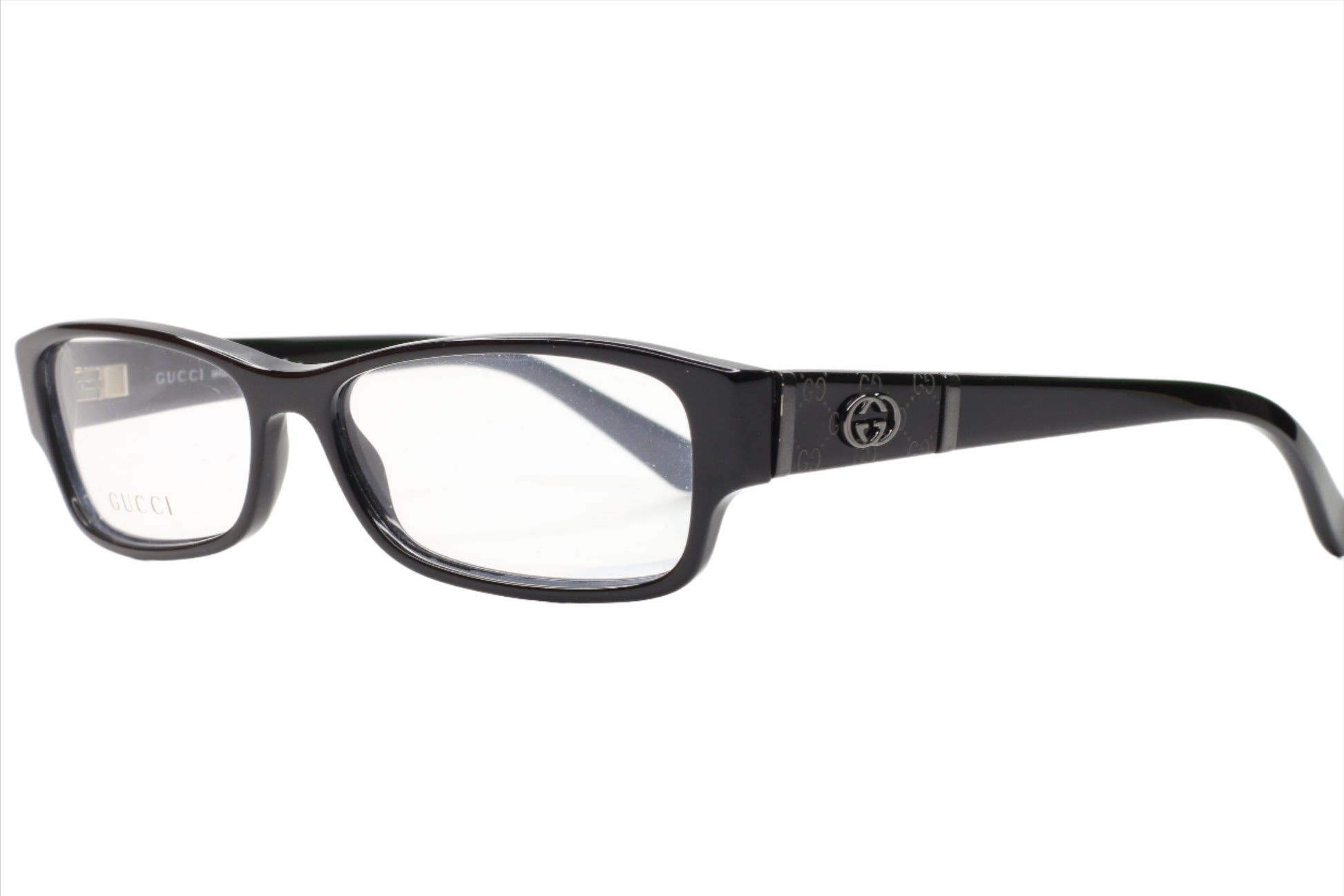 Gucci GG3201 807 Black Acetate Luxury Italy Eyeglasses Optical Frames ABC Optical Eyeglasses