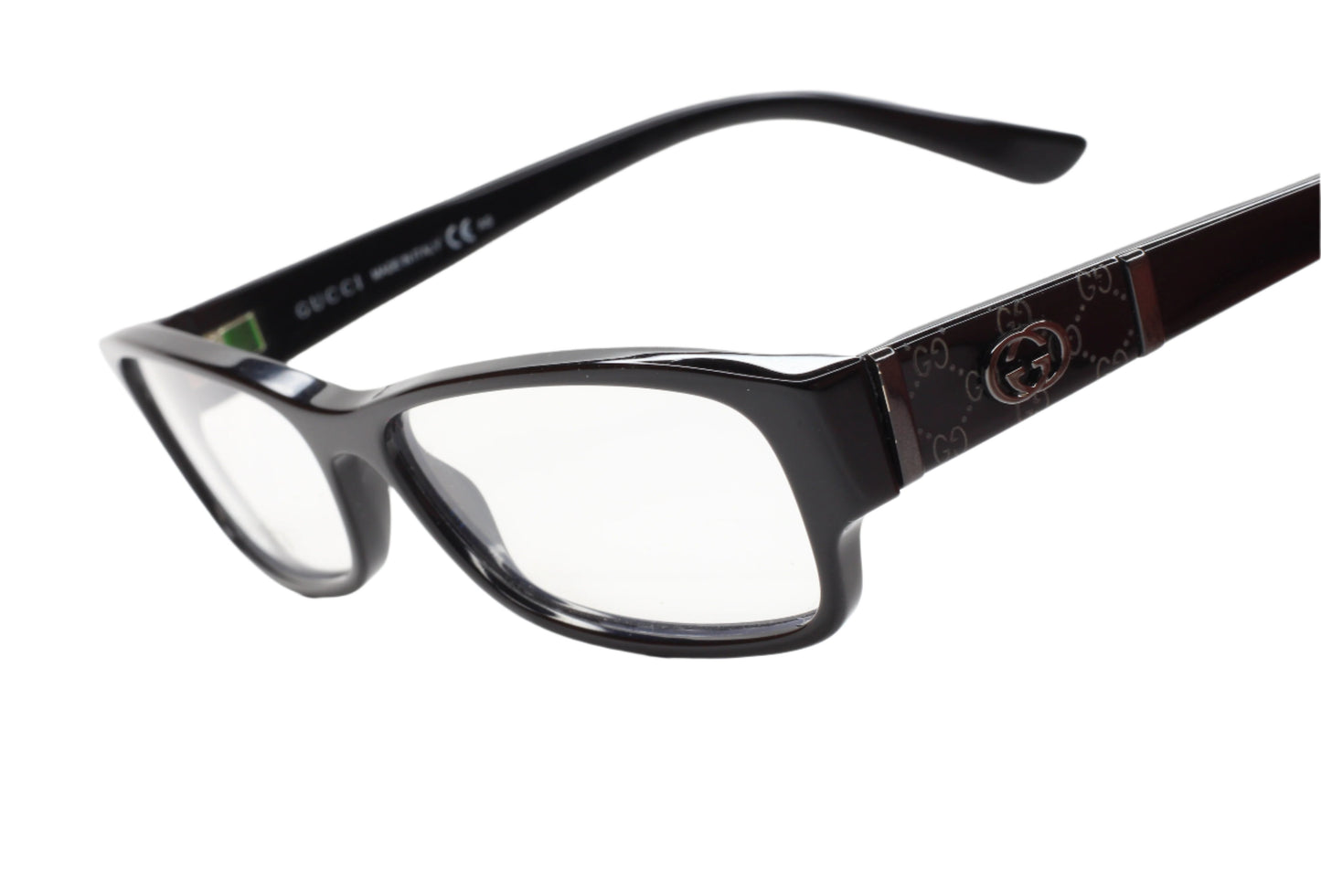 Gucci GG3201 807 Black Acetate Luxury Italy Eyeglasses Optical Frames ABC Optical Eyeglasses