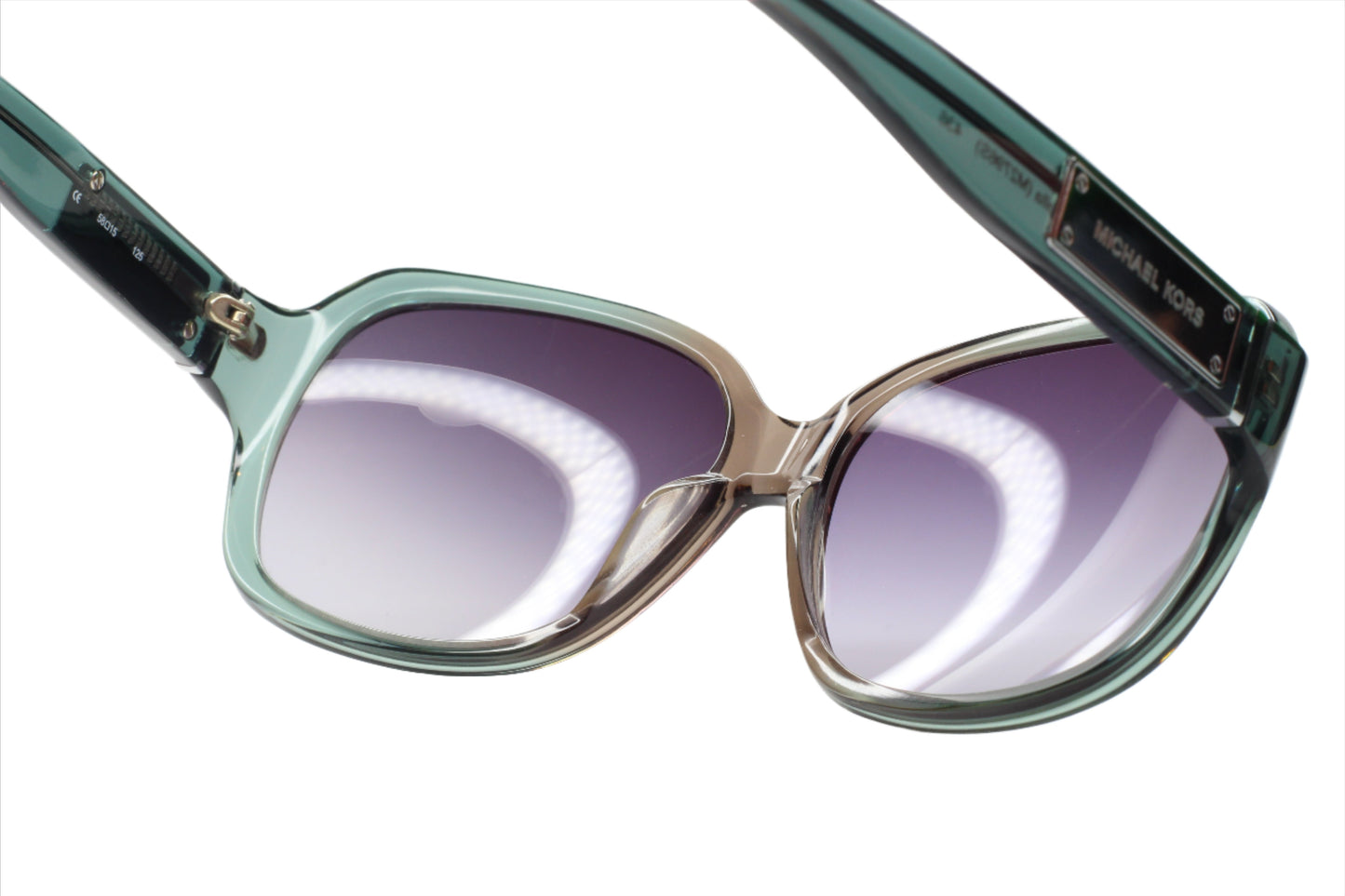 Michael Kors M2796S 436 Bella Teal Smoke Designer Acetate Luxury Sunglasses - ABC Optical