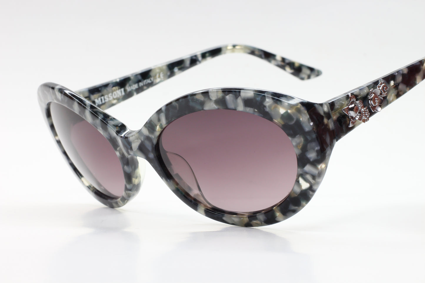 Missoni MI75504 Gray Marble Acetate Designer Sunglasses Optical Frames ABC Optical sunglasses