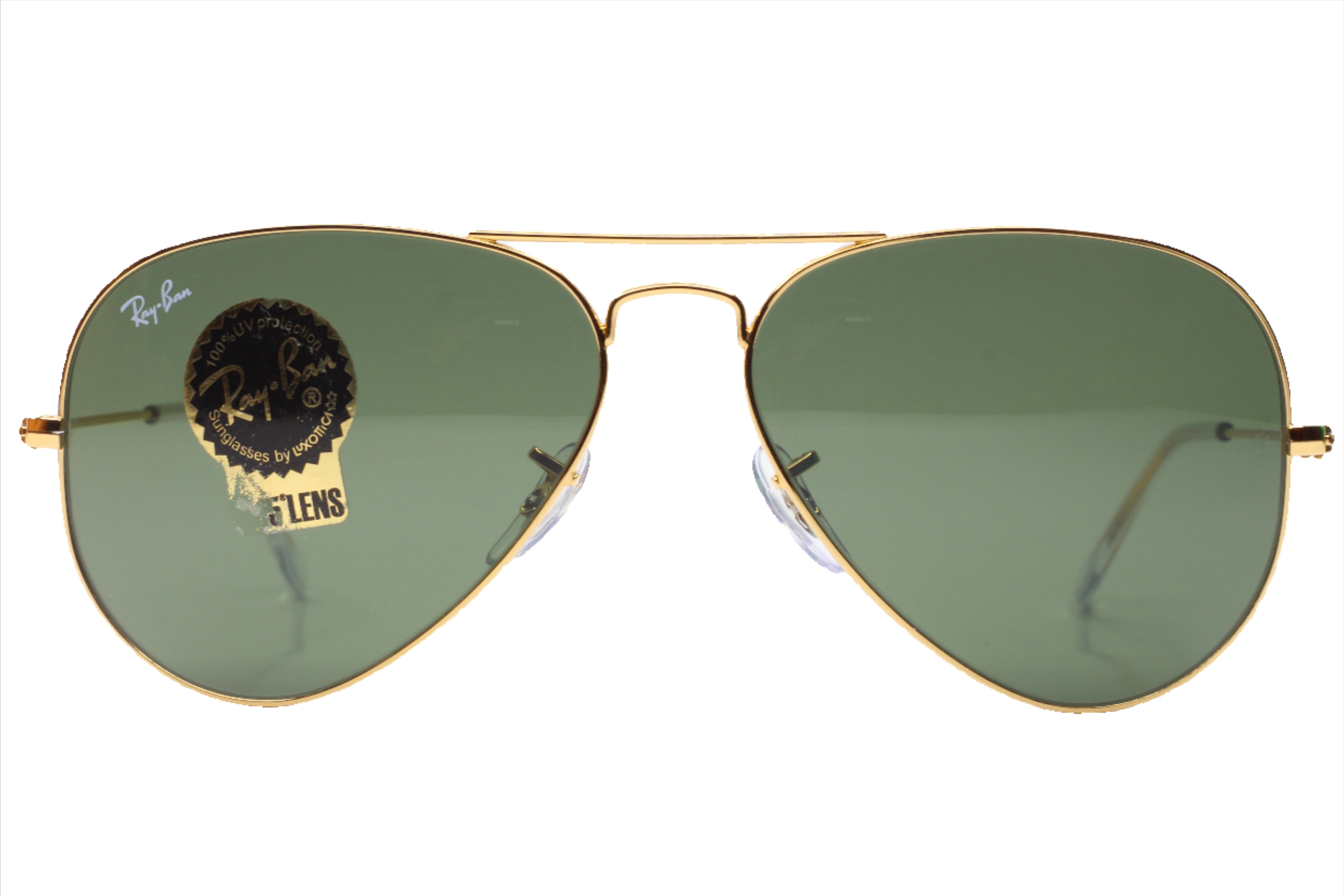 RayBan アビエーターL II GOLD イエローサイズ55 Ray-Ban レイバン サングラス ライトイエロー ライトカラー
