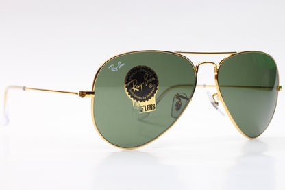 Ray-Ban RB3025 9195/AF Gold Designer Aviator Italy Luxury Sunglasses - ABC Optical