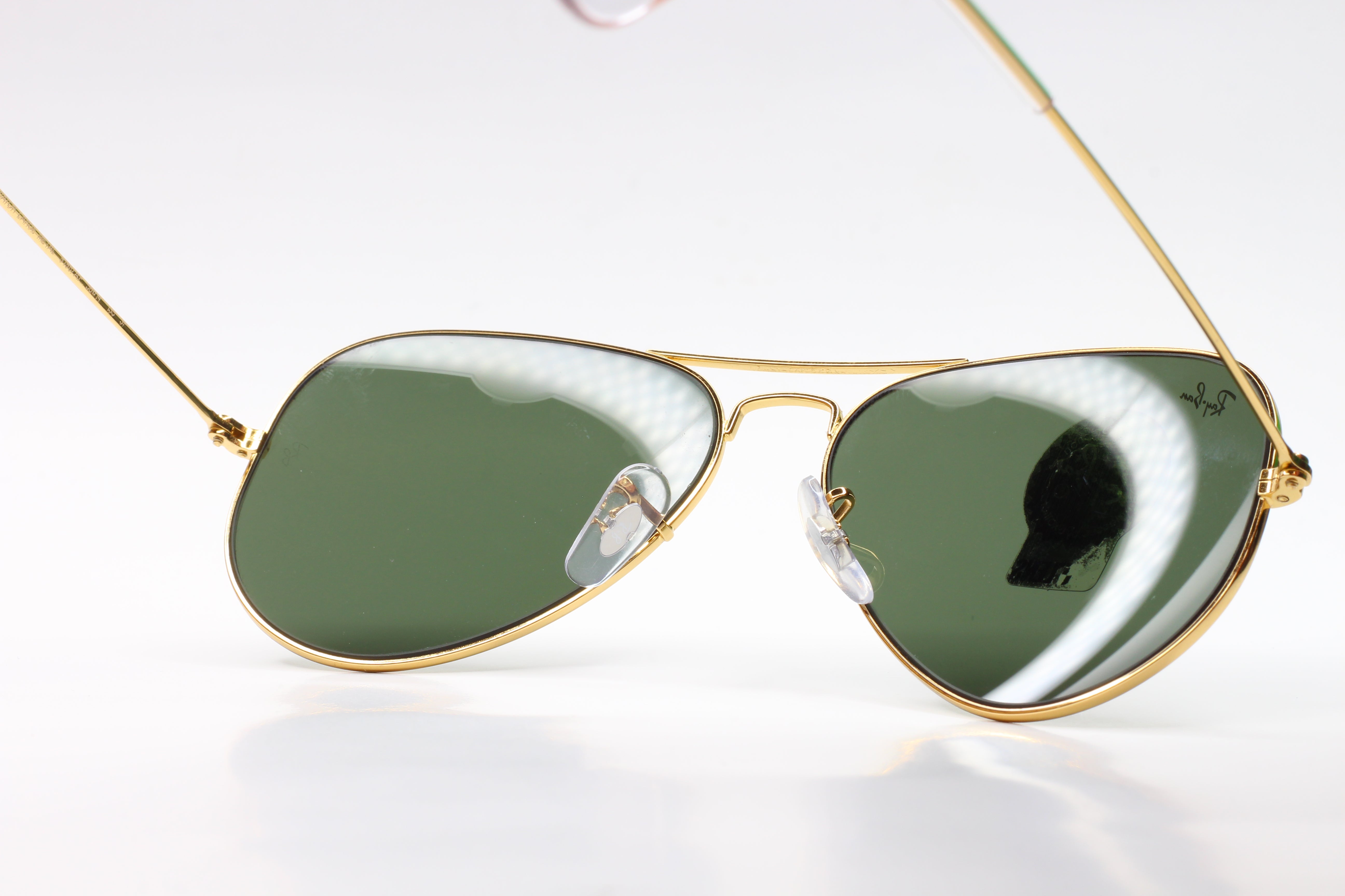 Ray-Ban RB3025 9195/AF Gold Aviator Italy Sunglasses -Ma