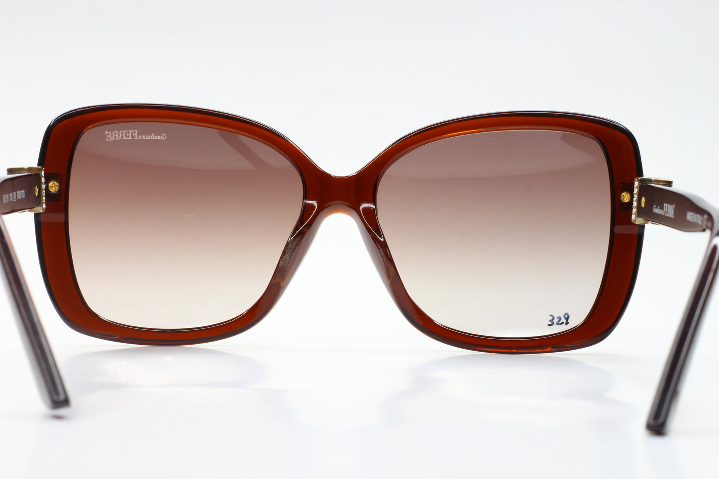 Gianfranco Ferre FG51703 Brown Designer Italy Sunglasses