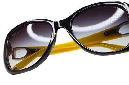 Ralph Lauren RL8108Q 5001/8G Black Designer Yellow Luxury Sunglasses - ABC Optical