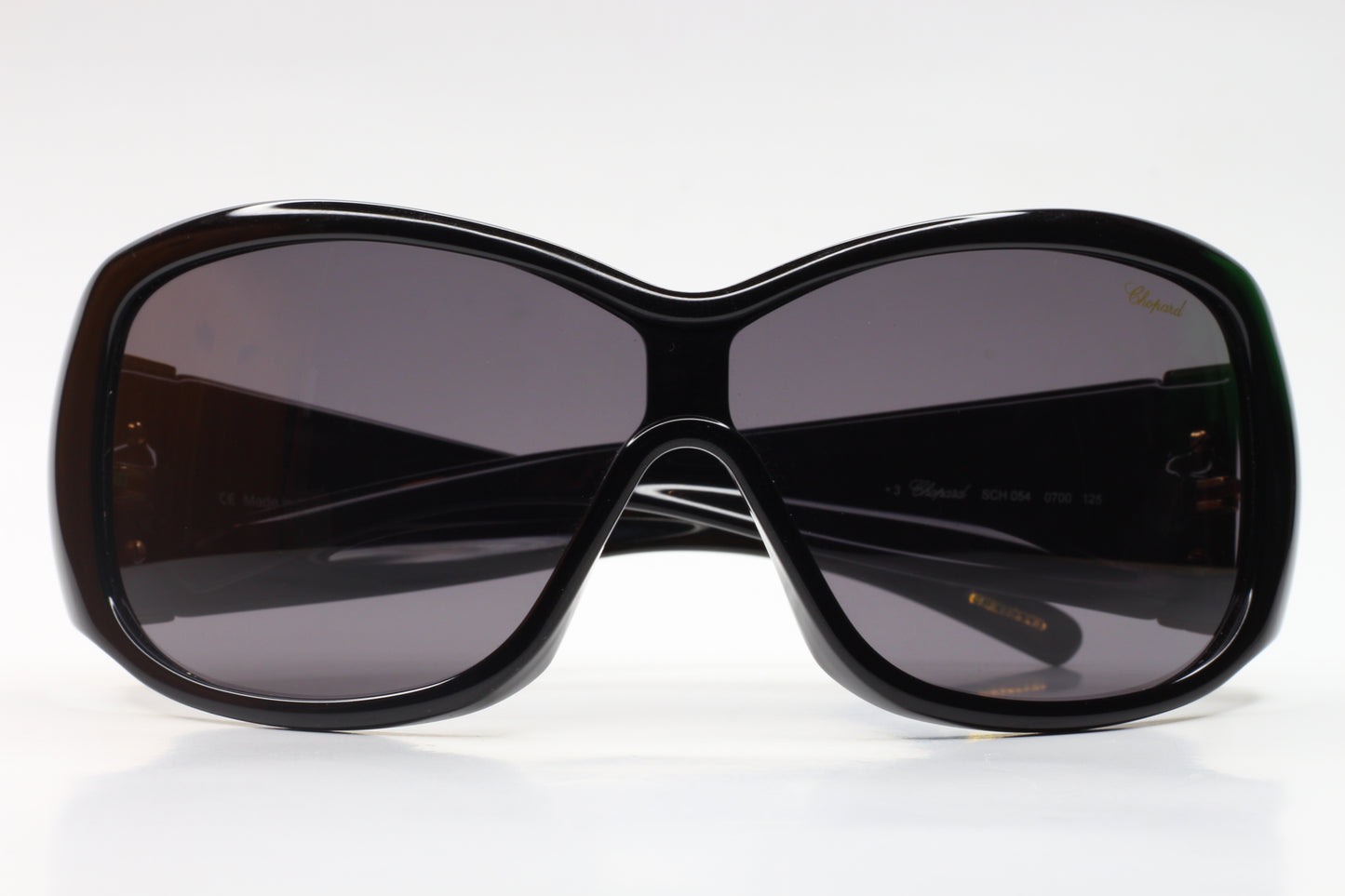 Chopard SCH054 0700 Black Designer Gold Wrap Fashion Italy Luxury Sunglasses - ABC Optical