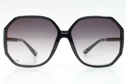 Escada SES227 Z42X Black Designer Gold Italy Luxury Sunglasses - ABC Optical
