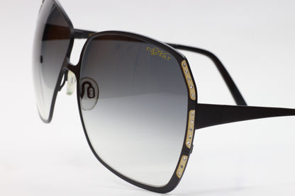 Caviar M5003 C24 Black Metal Gold Stones Luxury Sunglasses - ABC Optical