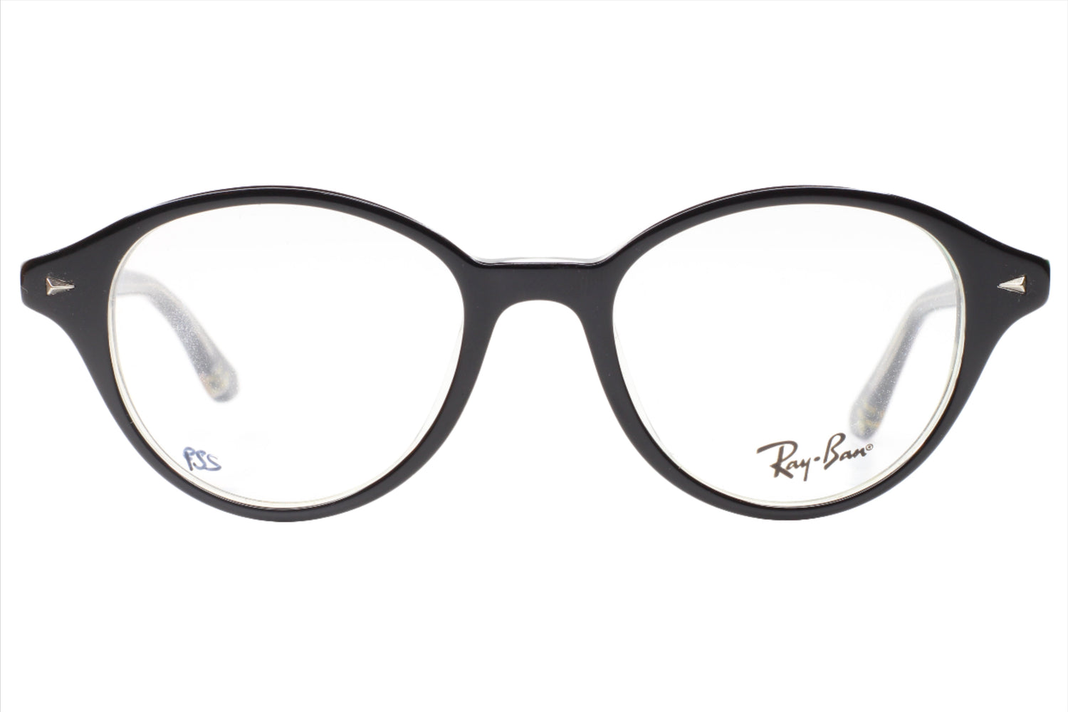 Ray-Ban RB5257 2034 Boston Black Designer Fashion Italy Eyeglasses -Wo 47-18-140 Black Acetate Optical Frames ABC Optical Eyeglasses