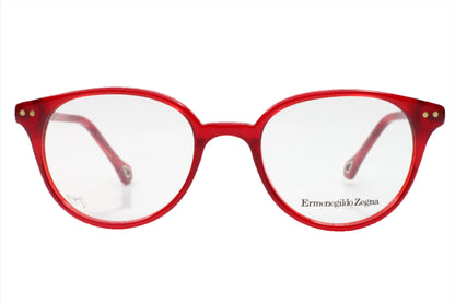 Ermenegildo Zegna VZ3593 07FQ Red Fashion Italy Eyeglasses 48-19-145 07FQ Red VZ3593 Acetate Optical Frames ABC Optical Eyeglasses