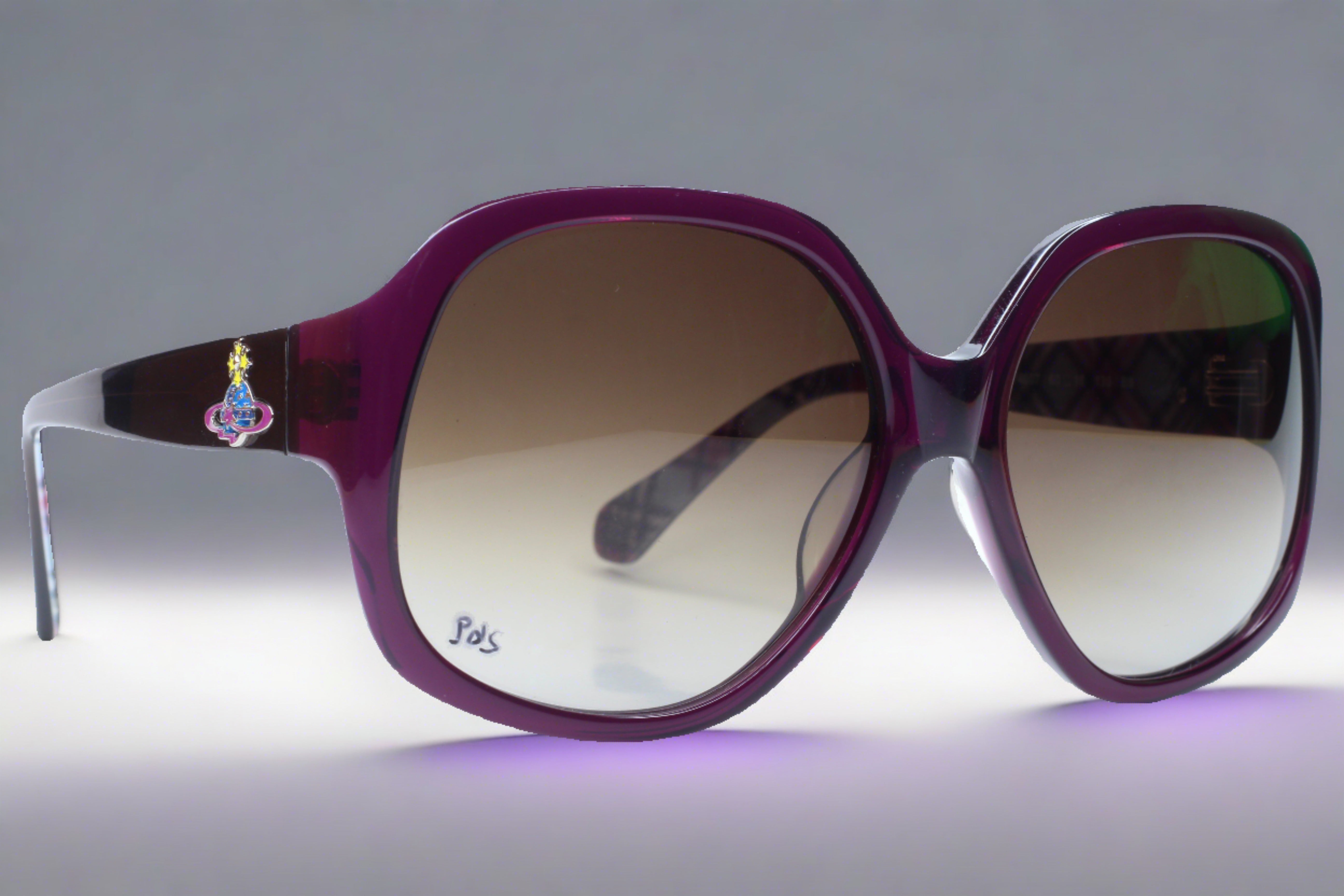 Vivienne Westwood VW74607 Purple Acetate Italy Sunglasses – ABC