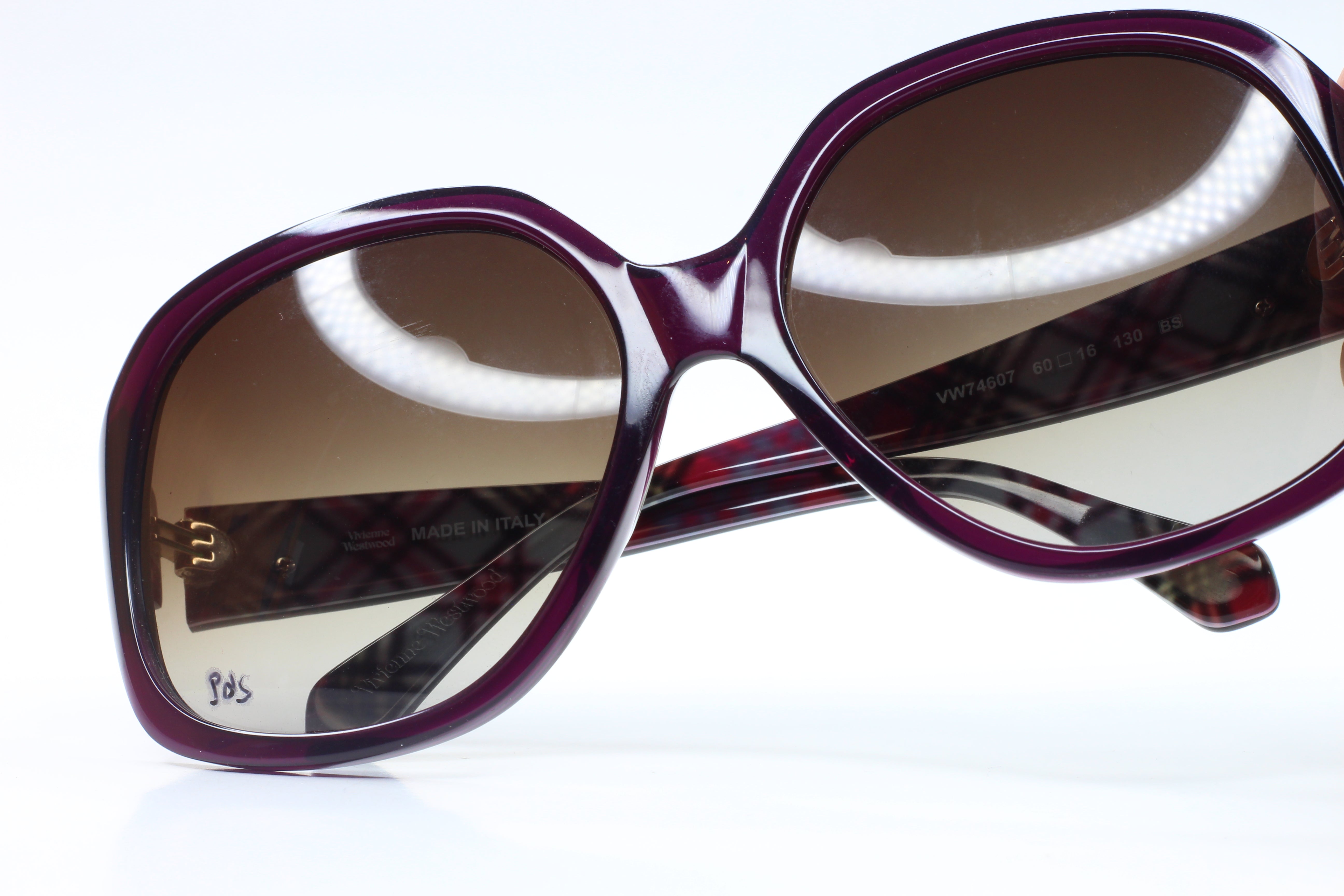 Vivienne Westwood VW74607 Purple Acetate Italy Sunglasses – ABC