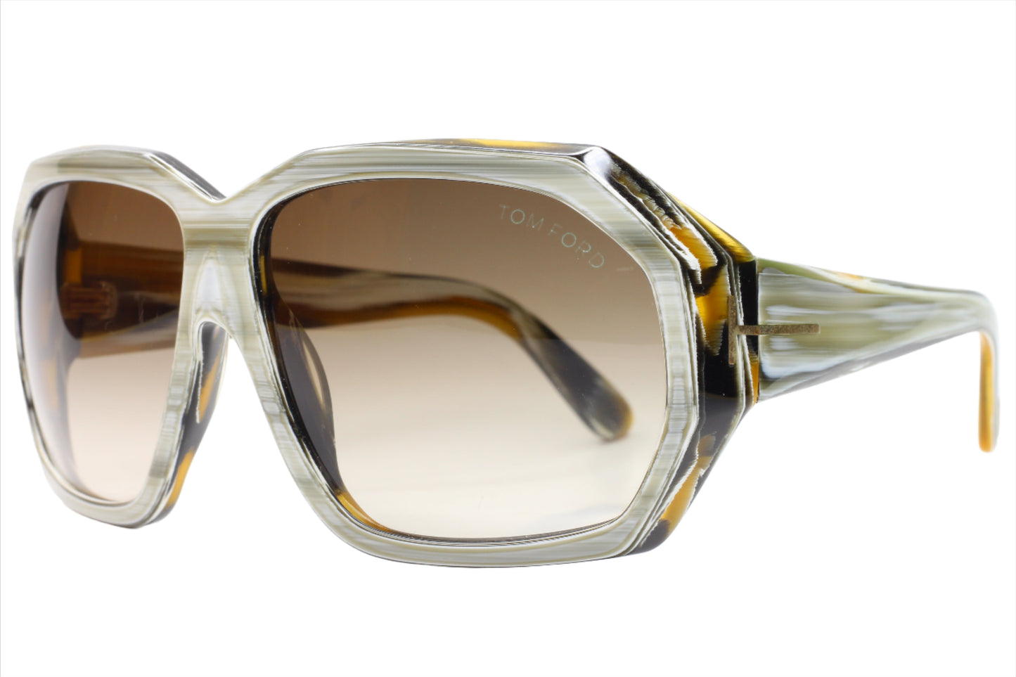 Tom Ford TF266 62F Elise Yellow Havana Designer Sunglasses - ABC Optical