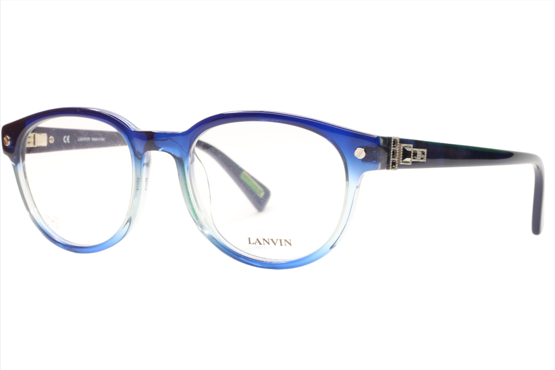 Lanvin VLN519S 0N91 Blue Fade Designer Italy Eyeglasses Optical Frames ABC Optical Eyeglasses