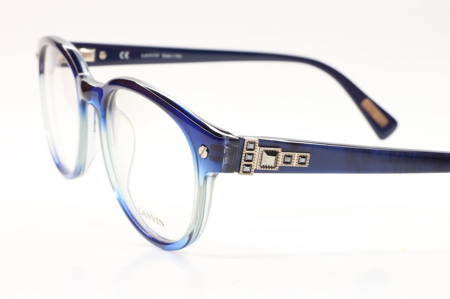 Lanvin VLN519S 0N91 Blue Fade Designer Italy Eyeglasses Optical Frames ABC Optical Eyeglasses