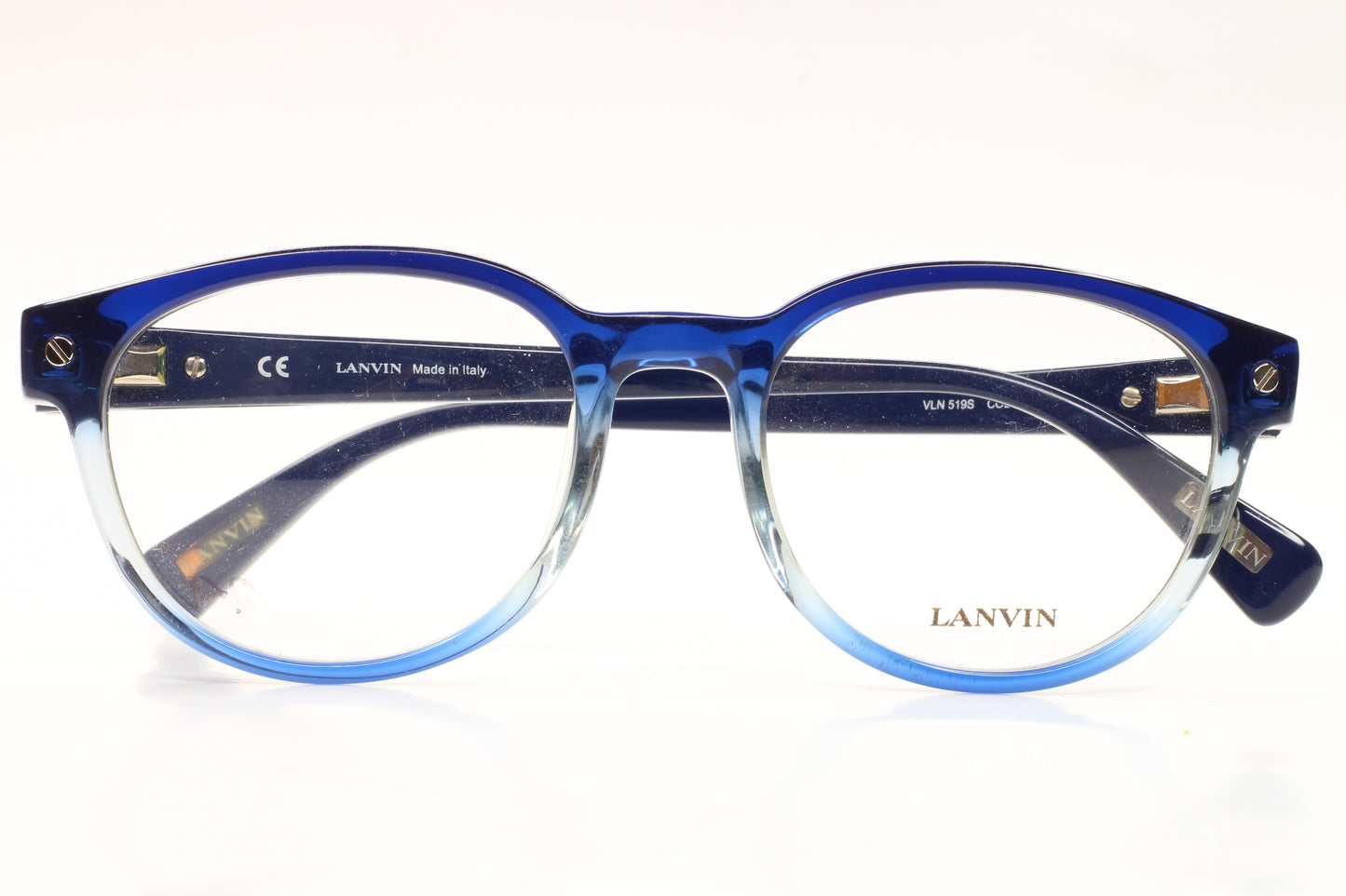 Lanvin VLN519S 0N91 Blue Fade Designer Italy Eyeglasses Optical Frames ABC Optical Eyeglasses