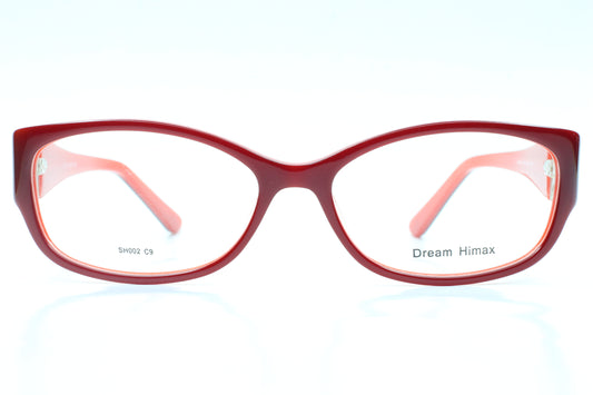 Dream Himax SH002 Burgundy Acetate Italy Eyeglasses