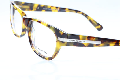 Club Monaco CM6008 642 Yellow Havana Luxury Eyeglasses Optical Frames ABC Optical Eyeglasses