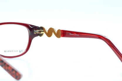 Dream Himax 8335 Burgundy Shiny Beads Designer Eyeglasses Optical Frames ABC Optical Eyeglasses