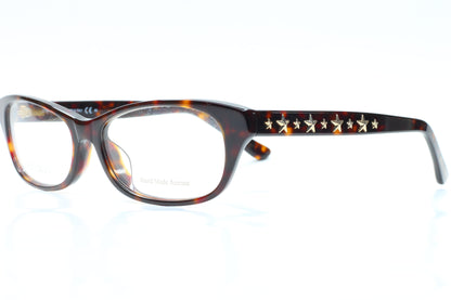 Jimmy Choo JC4005 TVD Havana Brown Silver Stars Eyeglasses