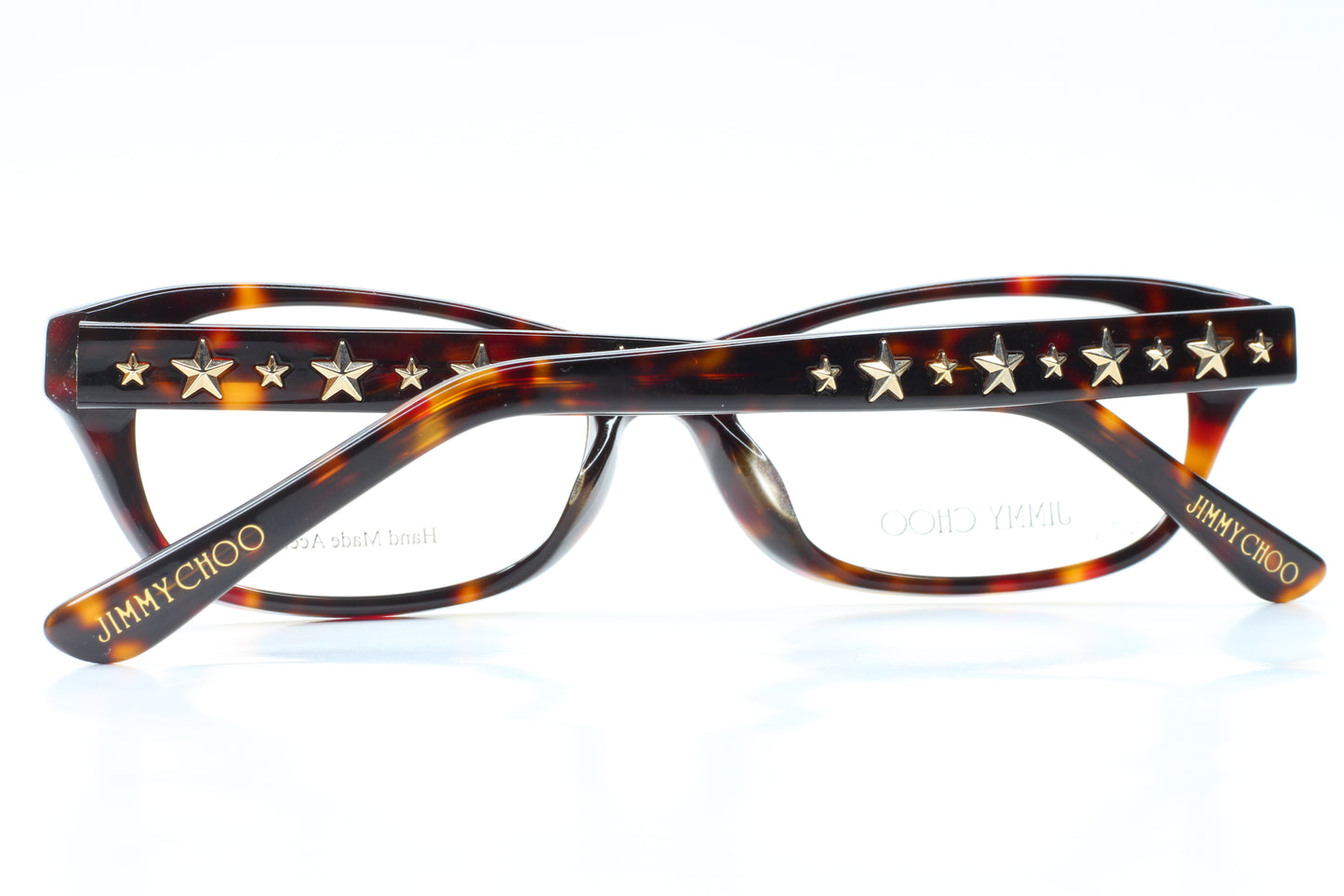 Jimmy Choo JC4005 TVD Havana Brown Silver Stars Eyeglasses