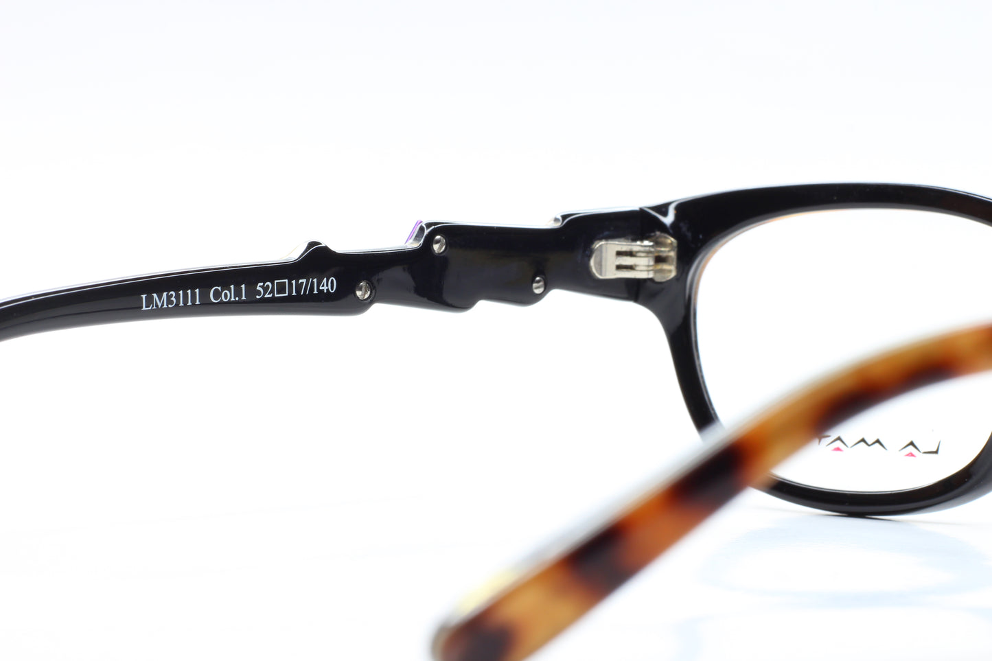 La Matta LMV3111 Havana Brown Acetate Designer Eyeglasses Optical Frames ABC Optical Eyeglasses