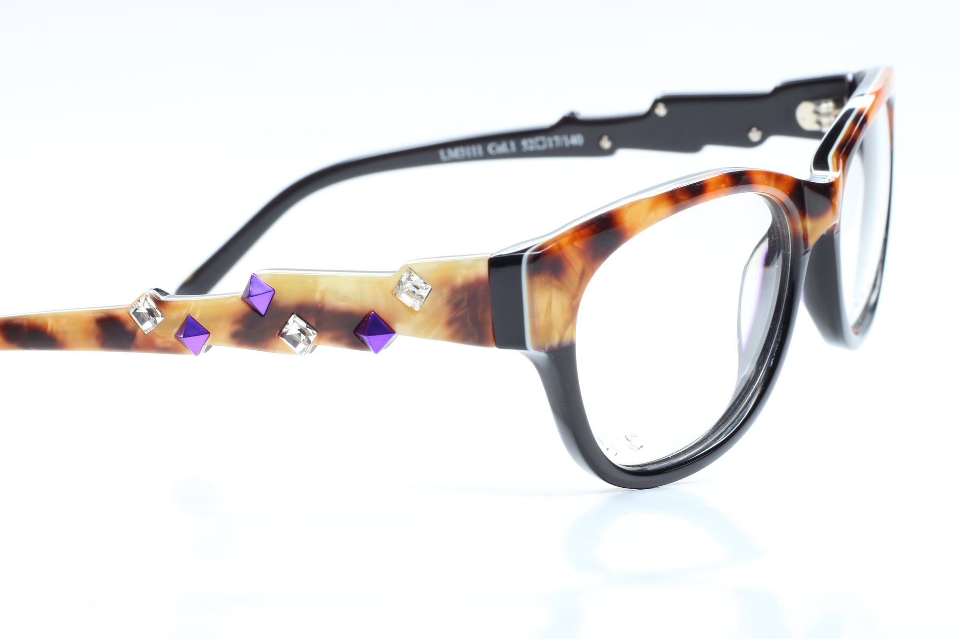 La Matta LMV3111 Havana Brown Acetate Designer Eyeglasses Optical Frames ABC Optical Eyeglasses