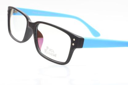 Porta Romana 3126 C188 Black Blue Rubber Italy Eyeglasses Optical Frames ABC Optical Eyeglasses