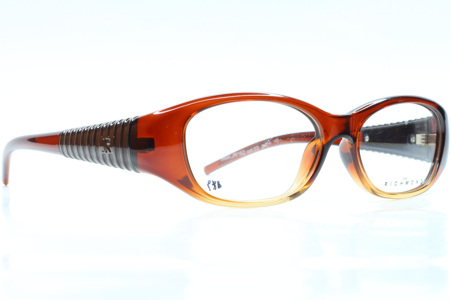 John Richmond JR162 03 Brown Acetate Vintage Eyeglasses Optical Frames ABC Optical Eyeglasses