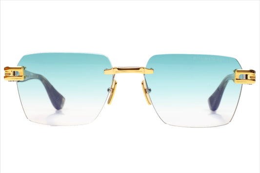 Dita Meta Evo One DTS147-A-03 Gold Turquoise Sunglasses