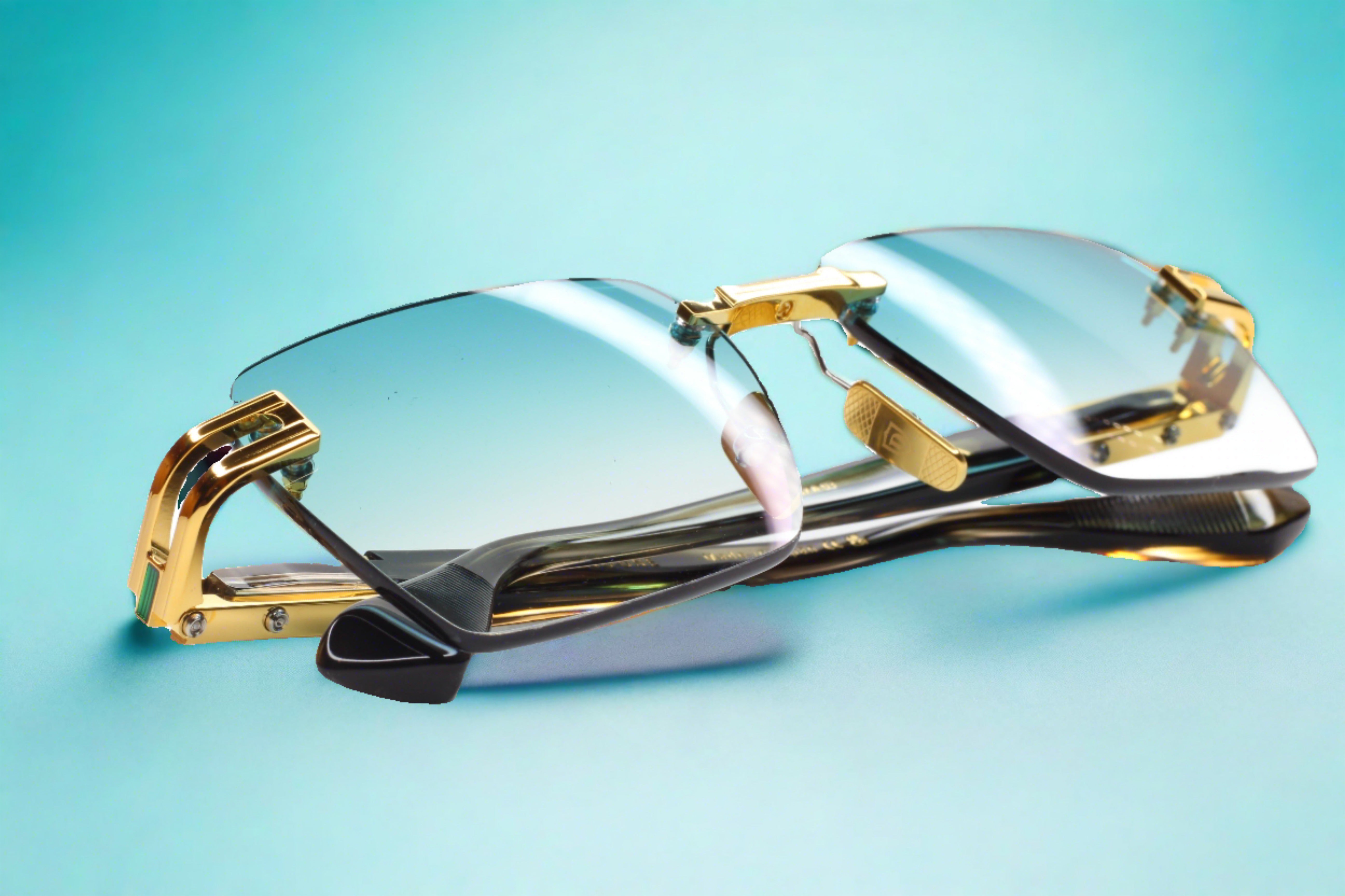 DITA META EVO ONE DTS147-A-03 Yellow Gold Arctic Swirl DITA META EVO ONE DTS147-A-03 Yellow Gold Arctic Swirl