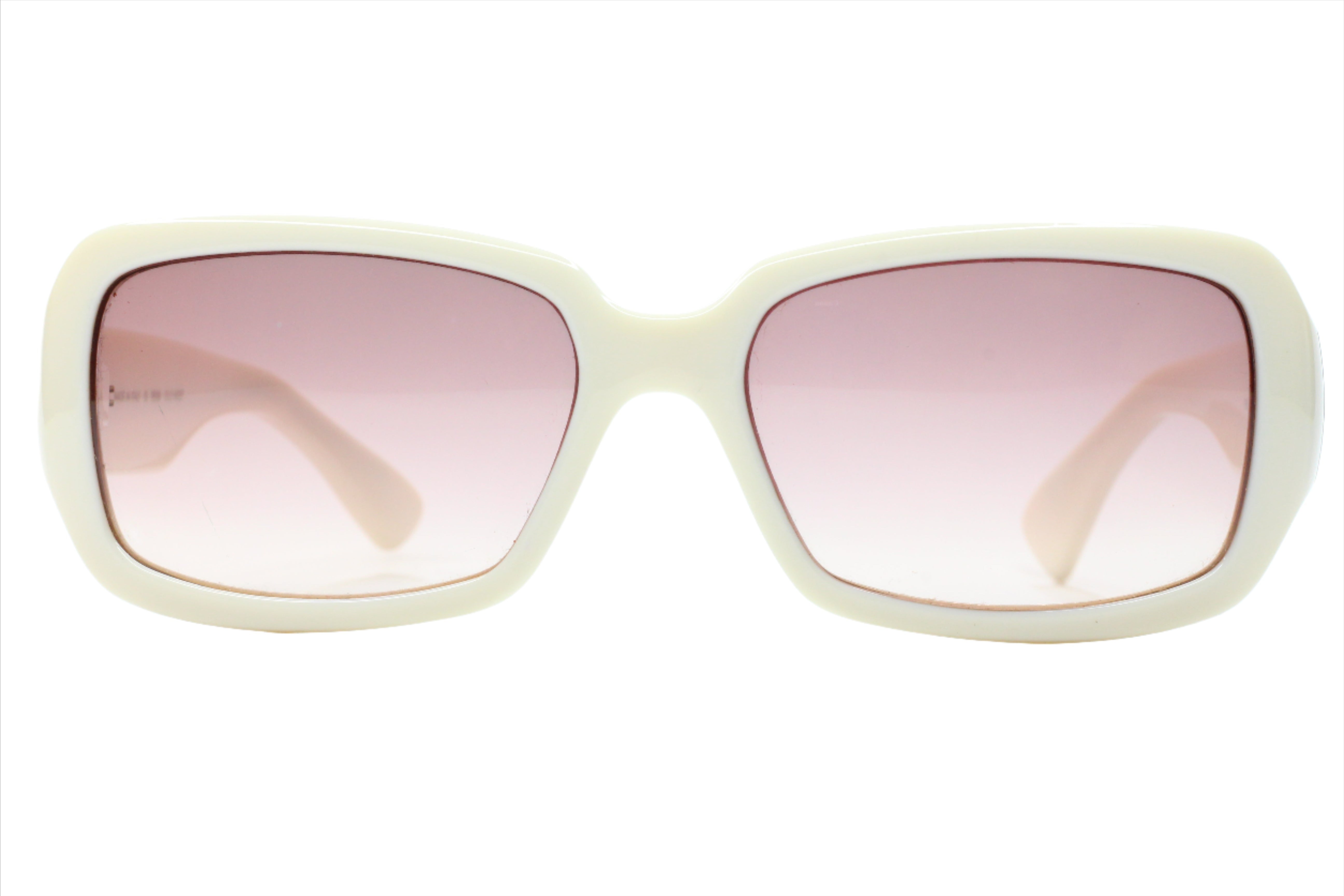 Fendi FS5008 Off White Gradient Acetate Luxury Italy Sunglasses