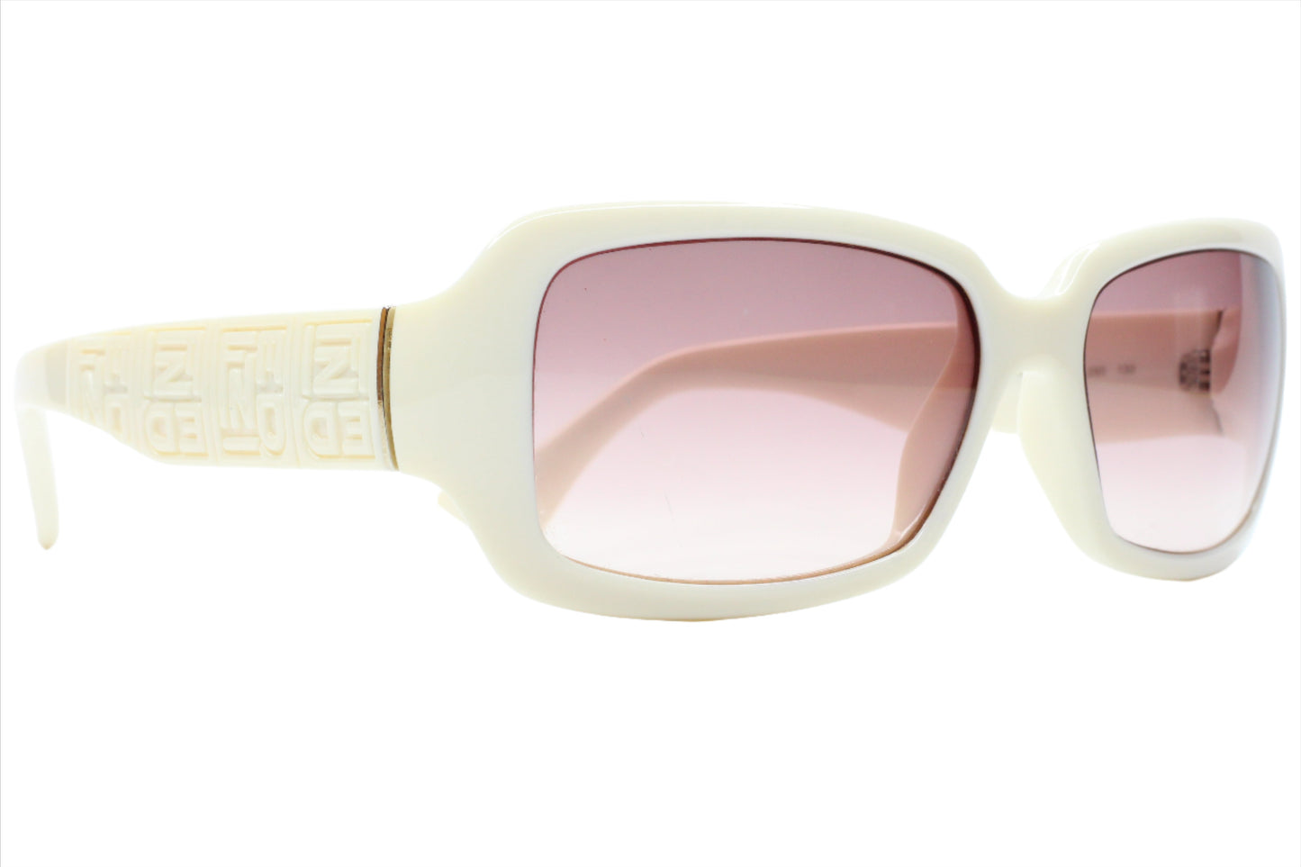 Fendi FS5008 Off White Gradient Acetate Italy Luxury Sunglasses