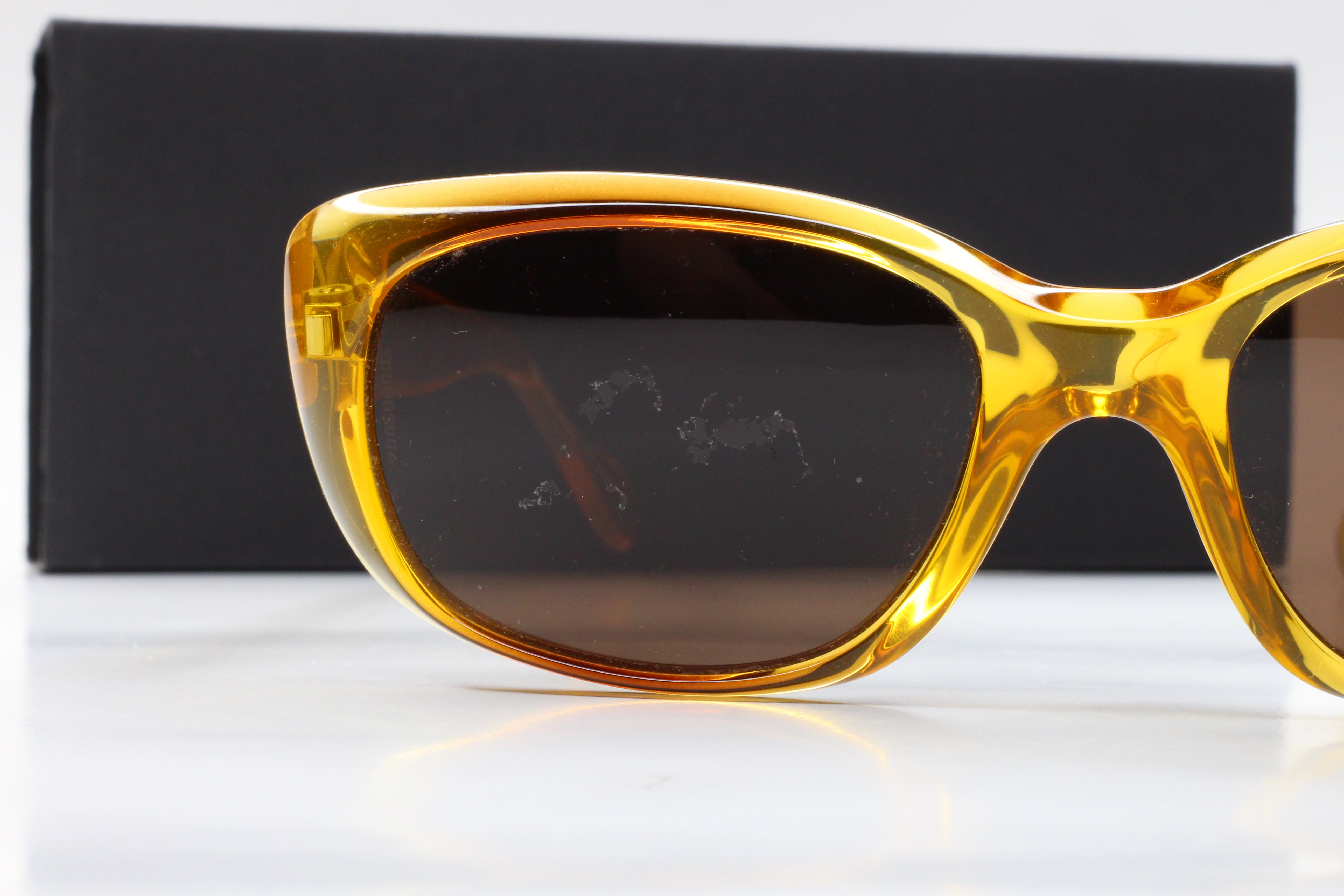 Dolce & Gabbana DG8060 942-73 Amber Yellow Designer