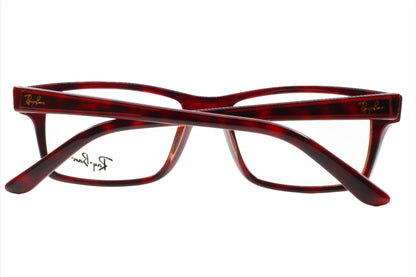 Ray-Ban RB5225 Red Havana Acetate Designer Italy Eyeglasses Optical Frames ABC Optical Eyeglasses