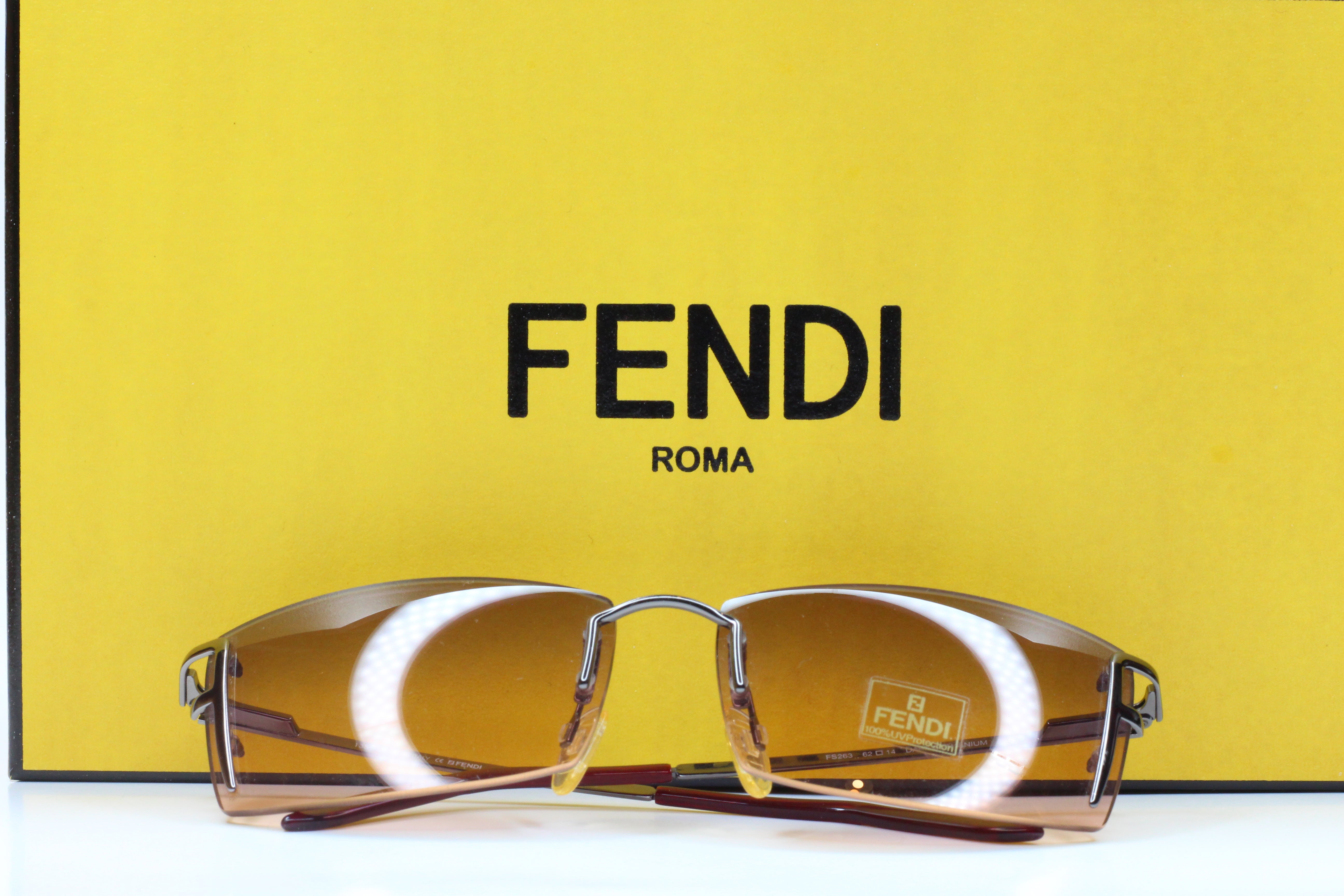 Fendi ruthenium sunglasses online