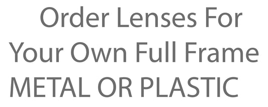 Order Lenses For Your Own Full Frame