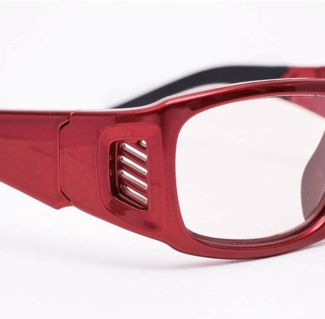 Leader ProX Red ASTM Rated Unisex Sports Goggles - ABC Optical